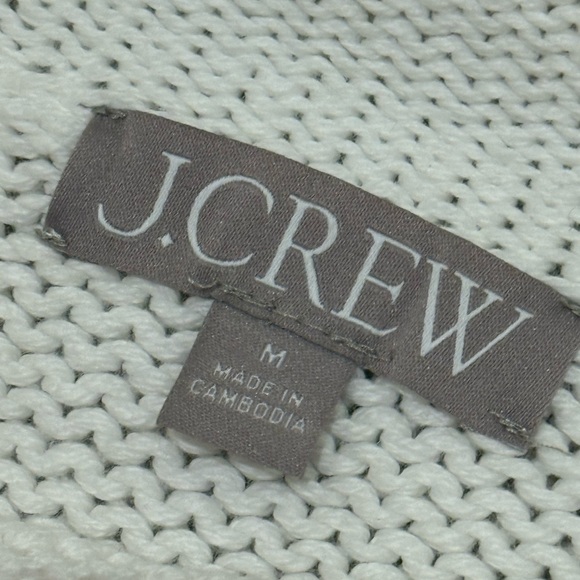 J. Crew White Turtleneck Sweater - Picture 2 of 4